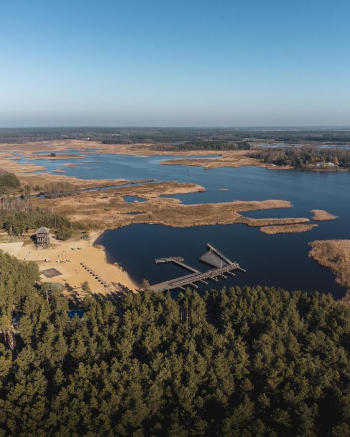 Lesna 21 Dom Poludnie Przy Puszcza Bialowieska Luka Exteriör bild