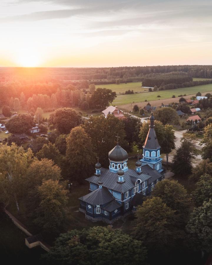 Lesna 21 Dom Poludnie Przy Puszcza Bialowieska Luka Exteriör bild