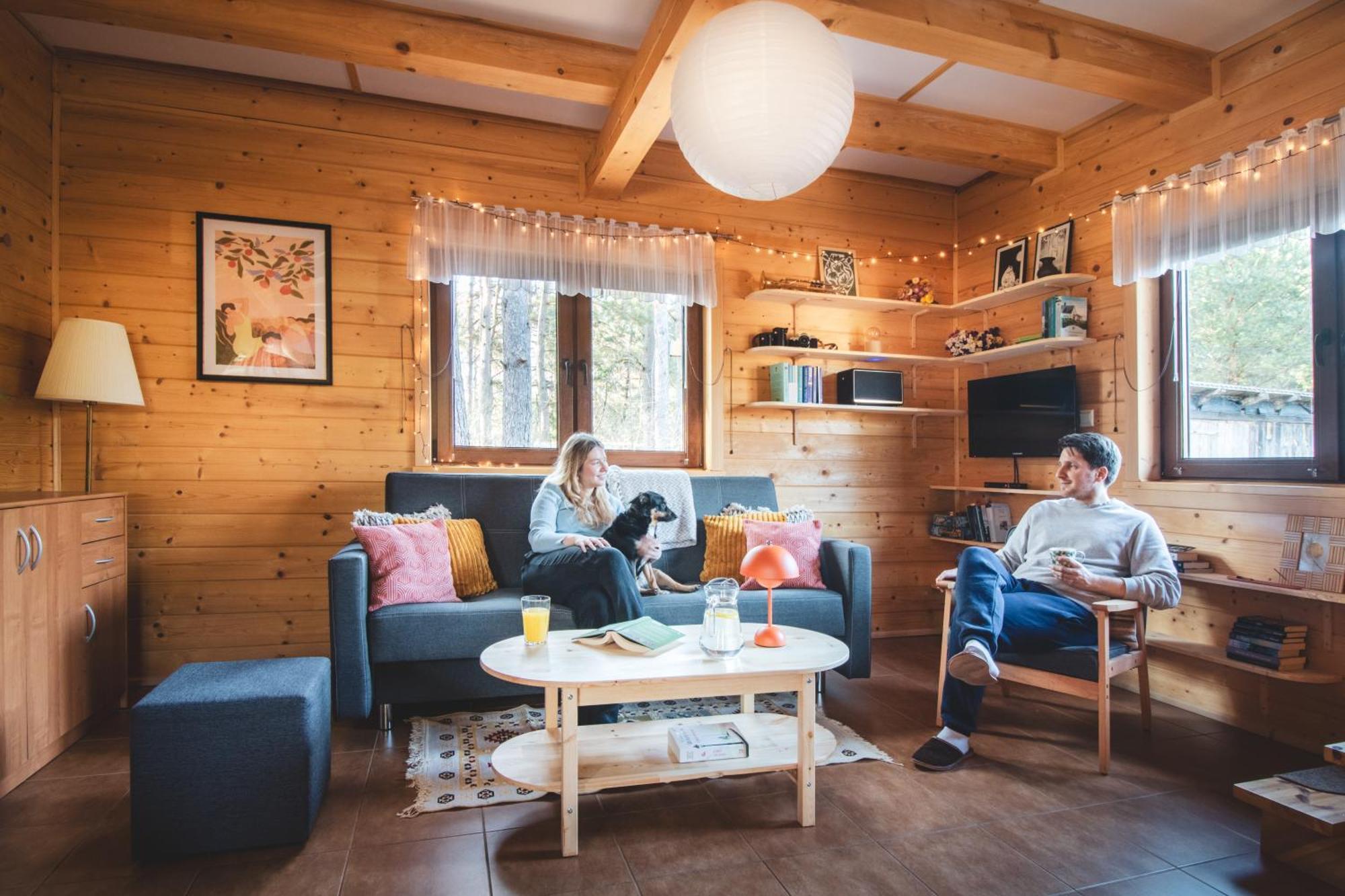 Lesna 21 Dom Poludnie Przy Puszcza Bialowieska Luka Exteriör bild